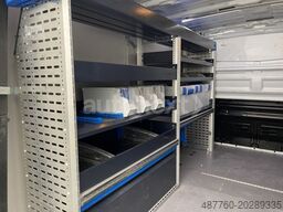 OPEL Vivaro *Glastransporter Hegla* Werkstatt Sortimo