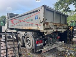 Scania G410 6x2 Hooklift Truck with Machine Flatbed – CNG