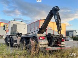 Scania G480 8x2 Hooklift Truck with Crane Hydraulics WATC