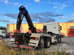 Scania G480 8x2 Hooklift Truck with Crane Hydraulics WATC