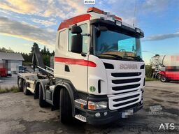 Scania G480 8x2 Hooklift Truck with Crane Hydraulics WATC