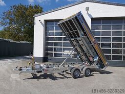 Brian James Trailers 360x195x30cm Stahlwände Stahlboden Elektro 3,5to