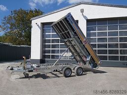 Brian James Trailers 360x195x30cm Stahlwände Stahlboden Elektro 3,5to