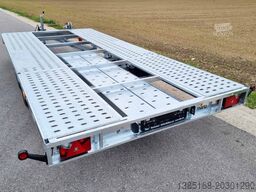 Martz  2,7t  4,5m mit Seilwinde Auto Anhänger Trailer KFZ Transporter