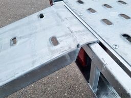 Martz 2,7t 4,5m mit Seilwinde Auto Anhänger Trailer KFZ Transporter