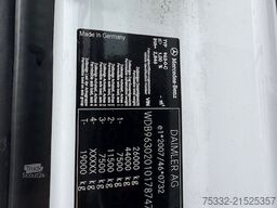 Mercedes-Benz Actros 2540 BDF exBW Fahrsch BIG S KM110