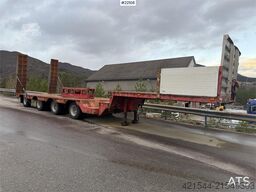 Vang SHSL 4 axle machine trailer w/ hydraulic driving b