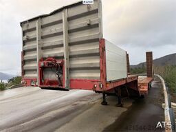 Vang SHSL 4 axle machine trailer w/ hydraulic driving b