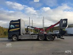Mercedes-Benz Actros 6x4 timber truck with Epsilon M12L timber c