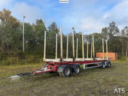 Mercedes-Benz Actros 6x4 timber truck with Epsilon M12L timber c