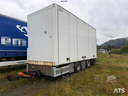Ekeri Box Trailer with Full Side Opening and 2-Ton Tail