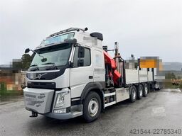 Volvo FM540 8x4 Tridem Crane Truck with 65 tm Palfinger