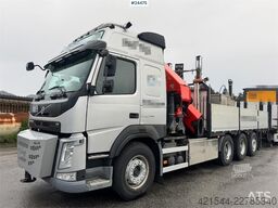 Volvo FM540 8x4 Tridem Crane Truck with 65 tm Palfinger