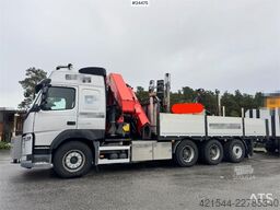 Volvo FM540 8x4 Tridem Crane Truck with 65 tm Palfinger