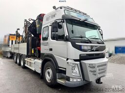 Volvo FM540 8x4 Tridem Crane Truck with 65 tm Palfinger