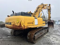 Komatsu PC350LC-8 Excavator w/ Digging Bucket WATCH VIDEO