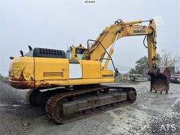 Komatsu PC350LC-8 Excavator w/ Digging Bucket WATCH VIDEO