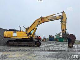 Komatsu PC350LC-8 Excavator w/ Digging Bucket WATCH VIDEO