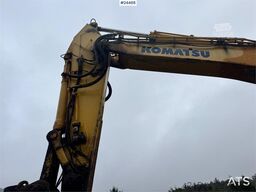 Komatsu PC350LC-8 Excavator w/ Digging Bucket WATCH VIDEO