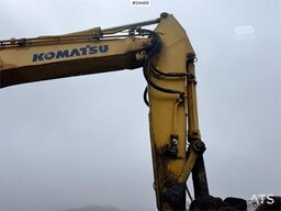 Komatsu PC350LC-8 Excavator w/ Digging Bucket WATCH VIDEO