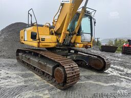 Komatsu PC350LC-8 Excavator w/ Digging Bucket WATCH VIDEO