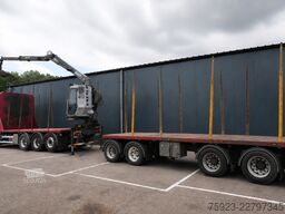 Scania R 580 V8 8X4 LOGTRANSPORT COMBI WITH KESLA 2112...