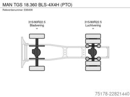 MAN TGS 18.360 BLS-4X4H (PTO)