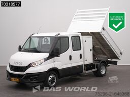 Iveco Daily 35C14 Dubbel Cabine Open Laadbak met Kist...
