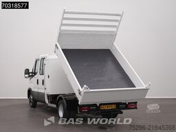 Iveco Daily 35C14 Dubbel Cabine Open Laadbak met Kist...
