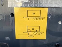 Van Hool A3C002 / ADR / 20 FT Container / 3x SAF / APK T...