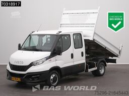 Iveco Daily 35C14 Dubbel Cabine Open Laadbak Dubbellu...