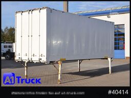 KRONE BDF 7,45 Wechselbrücke, Portaltür, Holzverkleidung innen