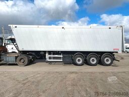 LANGENDORF ca. 50m³ Getreidekipper Aluminium / Unfaller!!!