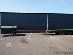 Nooteboom 3 axle semi low loader extendable