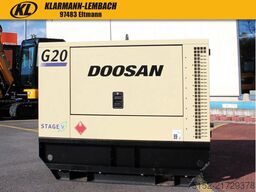 Doosan G20-CE - Stufe 5 - Generator - Stromgenerator - NEU mit FI-Schutzschalter Typ B - DGUV