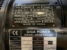 Giga power LT-W30GF 37.5 kVA Open generator
