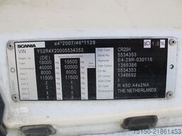 SCANIA R 450 4x2 BL RHighline Kipphydraulik Nr.: 353