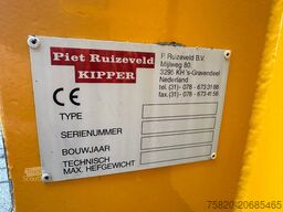 Piet Ruizeveld AFZET CONTAINER KIPPER SYSTEEM HAAK EN KABEL