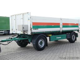 KRONE AZ 18K, Baustoff, Alu-Bordwände, 1m, Luftfede.