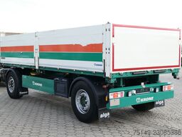 KRONE AZ 18K, Baustoff, Alu-Bordwände, 1m, Luftfede.