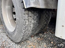 Limetec 2 axle City trailer w/ full side opening.