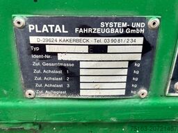 Pritschenanhänger TPA 9,5/6,2E Planenanhänger Sc