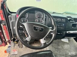 MAN TGL 12.210 4x2 box truck with full side opening