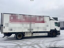 Scania P310 4x2 box truck with full side opening