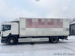 Scania P310 4x2 box truck with full side opening