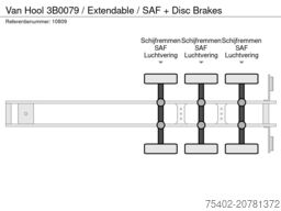 Van Hool 3B0079 / Extendable / SAF + Disc Brakes