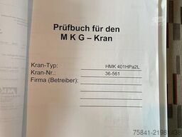 DAF CF 460 CF 460 Met MGK HMK 401HPa2L kraan