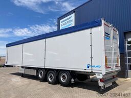 Knapen Trailers K200 - 91m3 stuuras NLA, 2x liftas en hogedrukr...