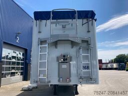 Knapen Trailers K200 - 91m3 stuuras NLA, 2x liftas en hogedrukr...