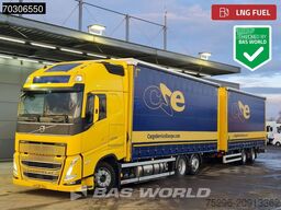 Volvo FH 460 6X2 LNG Engine! curtainside combination ...